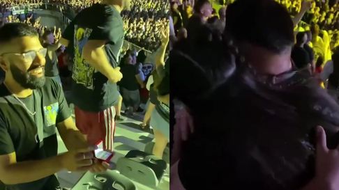 propuesta ricotera en la plata: le pidio casamiento en el show de los fundamentalistas propuesta ricotera en la plata: le pidio casamiento en el show de los fundamentalistas