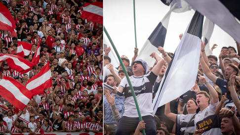 el saludo de estudiantes y gimnasia a sus hinchas el saludo de estudiantes y gimnasia a sus hinchas