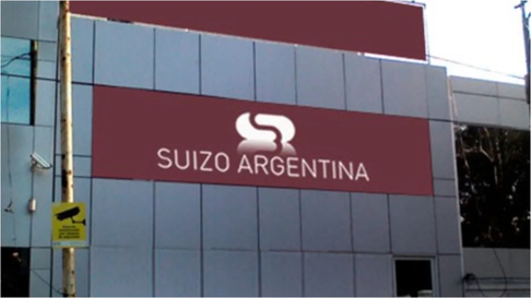 Fachada de la Suizo Argentina, la droguería en el centro de la escena por las coimas de los Milei y los Menem en la ANDIS. Fachada de la Suizo Argentina, la droguería en el centro de la escena por las coimas de los Milei y los Menem en la ANDIS.