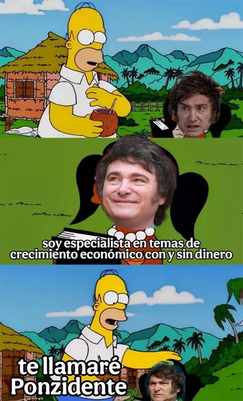 Ponzidente Javier Milei: el libertario protagoniza los memes tras el  escándalo con la shitcoin $LIBRA