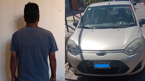 Un hombre fue detenido tras intentar robar un auto. Un hombre fue detenido tras intentar robar un auto.