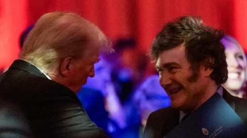 El presidente de Estados Unidos, Donald Trump, volvió a respaldar a Javier Milei. El presidente de Estados Unidos, Donald Trump, volvió a respaldar a Javier Milei.