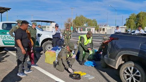 Operativo en el que decomisaron la cocaína en San Juan Operativo en el que decomisaron la cocaína en San Juan