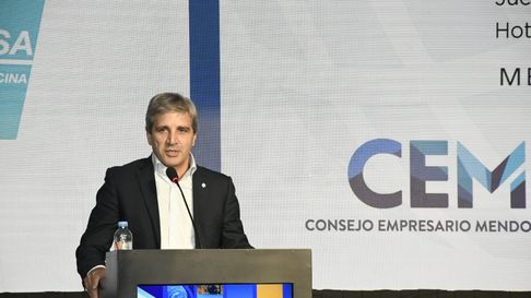 Luis Caputo, ministro de Economía de la Nación. Luis Caputo, ministro de Economía de la Nación.