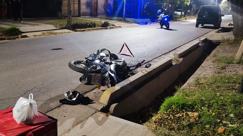 El motociclista perdió la vida tras el accidente El motociclista perdió la vida tras el accidente