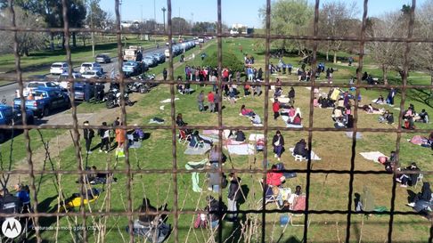 Megaoperativo para desalojar manteros de Meridiano V Megaoperativo para desalojar manteros de Meridiano V