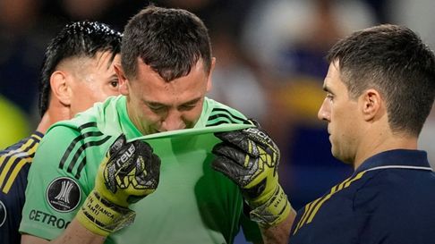 Agustín Marchesín sufrió una grave lesión. Agustín Marchesín sufrió una grave lesión.