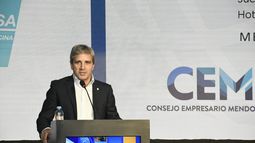 Luis Caputo, ministro de Economía de la Nación. 