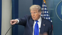 El presidente estadounidense Donald Trump