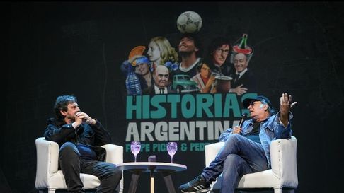 felipe pigna y pedro saborido vuelven a mendoza, a pedido del publico felipe pigna y pedro saborido vuelven a mendoza, a pedido del publico