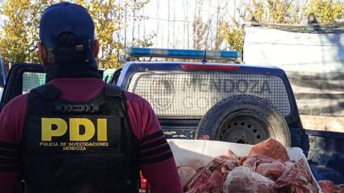 Secuestran carne que no tenía certificación sanitaria en Mendoza Secuestran carne que no tenía certificación sanitaria en Mendoza