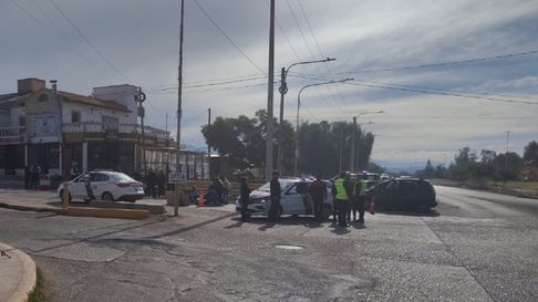 La esquina donde ocurrió el accidente. La esquina donde ocurrió el accidente.