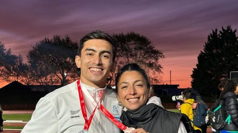 Agustín Pinti brilló en el Sudamericano de atletismo. Agustín Pinti brilló en el Sudamericano de atletismo.