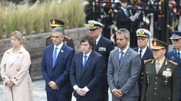 El presidente Javier Milei encabezó el acto por un nuevo aniversario de Malvinas. El presidente Javier Milei encabezó el acto por un nuevo aniversario de Malvinas.