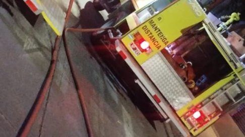 Incendio en una casa de Godoy Cruz Incendio en una casa de Godoy Cruz