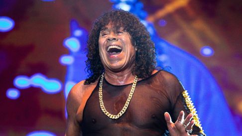 La Mona Jiménez llega a La Plata La Mona Jiménez llega a La Plata