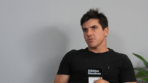 Ignacio Irañeta, en la redacción de ElEditor. Ignacio Irañeta, en la redacción de ElEditor.