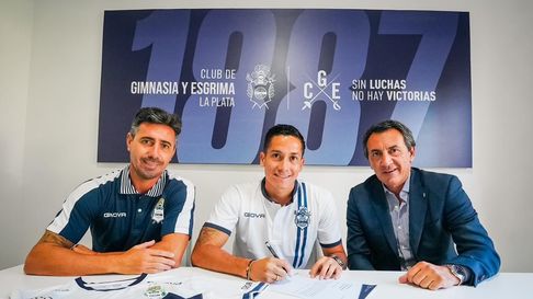 Gimnasia presentó a Alejandro Piedrahita como novena incorporación Gimnasia presentó a Alejandro Piedrahita como novena incorporación