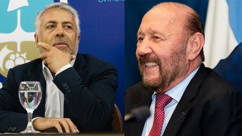 Los gobernadores Alfredo Cornejo y Gildo Insfrán (Formosa). Los gobernadores Alfredo Cornejo y Gildo Insfrán (Formosa).