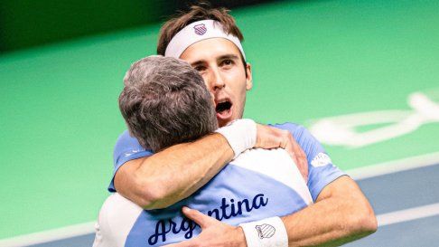 La victoria de Tomás Etcheverry no alcanzó para inclinar la balanza en la Copa Davis La victoria de Tomás Etcheverry no alcanzó para inclinar la balanza en la Copa Davis