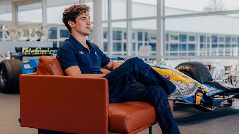 Franco Colapinto comenzó a trabajar con el equipo Alpine. Franco Colapinto comenzó a trabajar con el equipo Alpine.