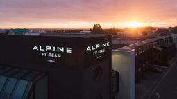 La fabrica del equipo Alpine sufrió un particular hecho el pasado lunes. La fabrica del equipo Alpine sufrió un particular hecho el pasado lunes.