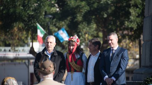 Julio Alak y Axel Kicillof juntos en la reinauguración de Plaza Italia Julio Alak y Axel Kicillof juntos en la reinauguración de Plaza Italia