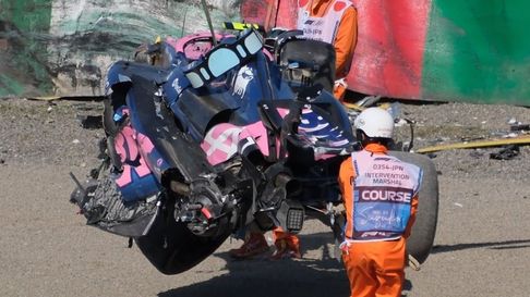 El rival de Franco Colapinto destrozó el Alpine en Japón. El rival de Franco Colapinto destrozó el Alpine en Japón.