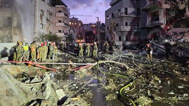 Daños tras misiles que impactaron en Israel&nbsp;