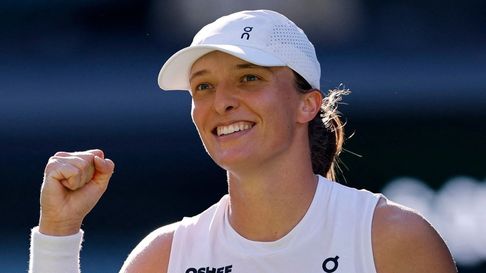 Iga Swiatek se consagró en Wimbledon. Iga Swiatek se consagró en Wimbledon.
