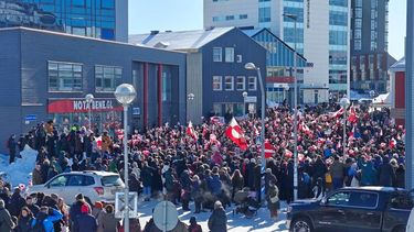 Todo el arco político de Groenlandia salió a rechazar las intenciones de Trump.
