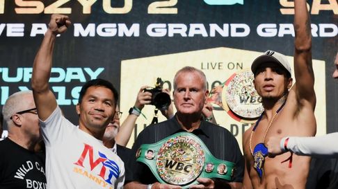 Manny Pacquiao vuelve al boxeo y quiere ser campeón. Manny Pacquiao vuelve al boxeo y quiere ser campeón.