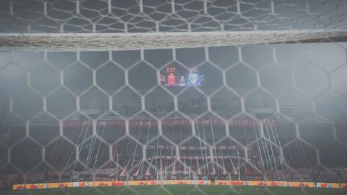 asi esta la cancha a menos de una hora de la final de estudiantes asi esta la cancha a menos de una hora de la final de estudiantes