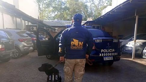 droga en san rafael: usaban una playa de estacionamiento como base droga en san rafael: usaban una playa de estacionamiento como base