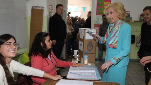 Mirtha Legrand se mostró ilusionada. Mirtha Legrand se mostró ilusionada.