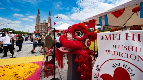 comenzaron los festejos por el ano nuevo chino en la plata comenzaron los festejos por el ano nuevo chino en la plata