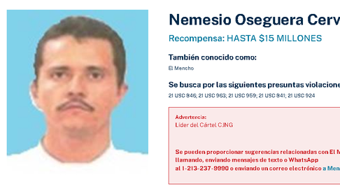 México asegura haber abatido a El Mencho el líder del Cártel Jalisco Nueva Generación México asegura haber abatido a El Mencho el líder del Cártel Jalisco Nueva Generación