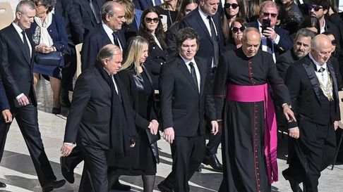 Javier Milei viajó a Roma a fines de abril Javier Milei viajó a Roma a fines de abril