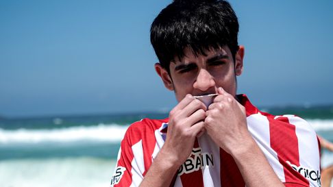 Muchos hinchas de Estudiantes presentes en Brasil Muchos hinchas de Estudiantes presentes en Brasil