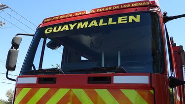 Bomberos de Guaymallén actuaron con rapidez para evitar una tragedia. Bomberos de Guaymallén actuaron con rapidez para evitar una tragedia.