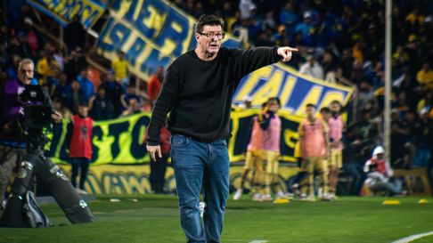 Alfredo Berti, DT de Independiente Rivadavia. Alfredo Berti, DT de Independiente Rivadavia.