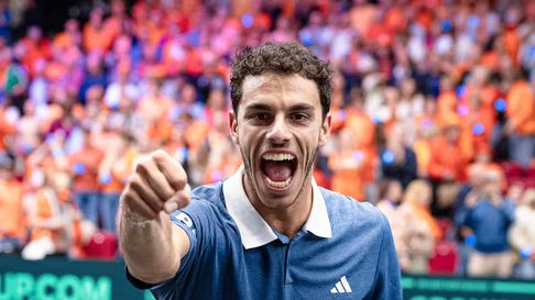 Un sólido Francisco Cerúndolo le dio el segundo punto a Argentina Un sólido Francisco Cerúndolo le dio el segundo punto a Argentina