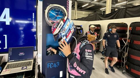 La bronca de Franco Colapinto luego de que su auto Alpine le fallara La bronca de Franco Colapinto luego de que su auto Alpine le fallara