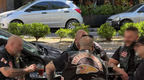 Miembros de Hells Angels aparecieron en La Plata Miembros de Hells Angels aparecieron en La Plata