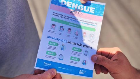 Folletos con información para prevenir el dengue. Folletos con información para prevenir el dengue.