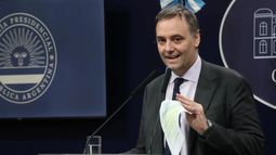 El Jefe de Gabinete, Manuel Adorni. El Jefe de Gabinete, Manuel Adorni.