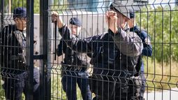 En el Polo Judicial se hizo la audiencia por los detenidos en el marco de protestas contra San Jorge.&nbsp;