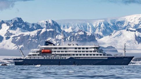 El crucero con brote de hantavirus salió de Ushuaia El crucero con brote de hantavirus salió de Ushuaia