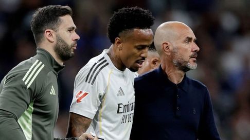 Militao es otra de las figuras que se perderá el Mundial 2026. Militao es otra de las figuras que se perderá el Mundial 2026.