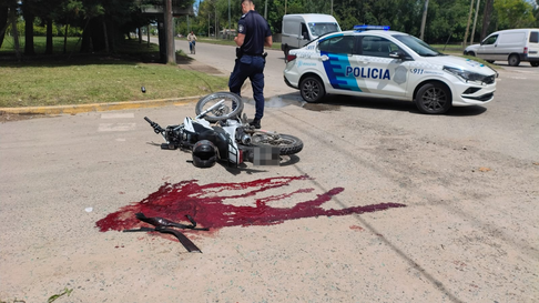 la plata: buscan a un conductor que se dio a la fuga tras un grave accidente la plata: buscan a un conductor que se dio a la fuga tras un grave accidente